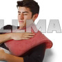 Массажный и согревающий коврик для спины Massaging weighted heating pad в чехле Gray